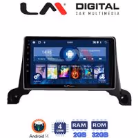 Οθόνη Multimedia LM Digital ZL4324 GPS Με BT / GPS / WiFi / GPRS Για PEUGEOT 3008 / PEUGEOT 5008 2016+