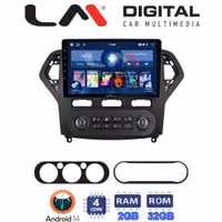 Οθόνη Multimedia LM Digital ZL4367B GPS Με BT / GPS / WiFi Για FORD MONDEO 2007 - 2010