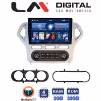 Οθόνη Multimedia LM Digital ZL4367S GPS Με BT / GPS / WiFi / GPRS Για FORD MONDEO 2007 - 2010