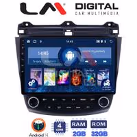 Οθόνη Multimedia LM Digital ZL4382 GPS Με BT / GPS / WiFi Για HONDA ACCORD 2002 - 2008