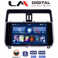 Οθόνη Multimedia LM Digital ZL4400 GPS Με BT / GPS / WiFi / GPRS Για TOYOTA LAND CRUISER 2019+