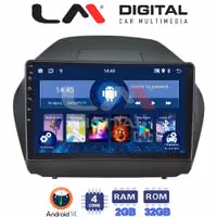 Οθόνη Multimedia LM Digital ZL4414 GPS Με BT / GPS / WiFi Για HYUNDAI ix35 2009 - 2015