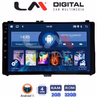 Οθόνη Multimedia LM Digital ZL4418 GPS Με BT / GPS / WiFi Για TOYOTA AURIS 2015+ / TOYOTA COROLLA 2017 - 2019