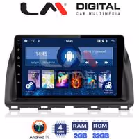 Οθόνη Multimedia LM Digital ZL4438 GPS Με BT / GPS / WiFi Για MAZDA CX5 2013 - 2017