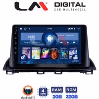 Οθόνη Multimedia LM Digital ZL4441 GPS Με BT / GPS / WiFi / GPRS Για MAZDA CX4 2014+