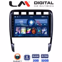 Οθόνη Multimedia LM Digital ZL4443 GPS Με BT / GPS / WiFi Για PORSCHE CAYENNE 2002 - 2011