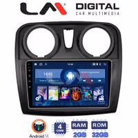 Οθόνη Multimedia LM Digital ZL4457 GPS Με BT / GPS / WiFi Για DACIA SANDERO 2012 - 2019