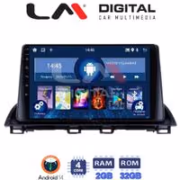 Οθόνη Multimedia LM Digital ZL4461 GPS Με BT / GPS / WiFi / GPRS Για MAZDA 3 2014+