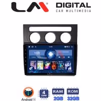 Οθόνη Multimedia LM Digital ZL4511B GPS Με BT / GPS / WiFi / GPRS Για VW TOURAN 2003 - 2010