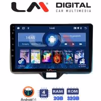 Οθόνη Multimedia LM Digital ZL4554 GPS Με BT / GPS / WiFi Για TOYOTA YARIS 2020+