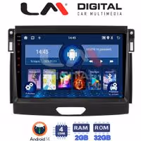 Οθόνη Multimedia LM Digital ZL4574 GPS Με BT / GPS / WiFi / GPRS Για FORD RANGER 2015 - 2020