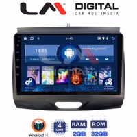 Οθόνη Multimedia LM Digital ZL4576A GPS Με BT / GPS / WiFi / GPRS Για FORD RANGER 2015 - 2020