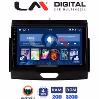 Οθόνη Multimedia LM Digital ZL4576B GPS Με BT / GPS / WiFi Για FORD RANGER 2015 - 2020