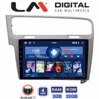 Οθόνη Multimedia LM Digital ZL4591 GPS Με BT / GPS / WiFi Για VW GOLF 7