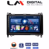 Οθόνη Multimedia LM Digital ZL4668 GPS Με BT / GPS / WiFi Για MERCEDES A (W169) / B (W245) / SPRINTER / VITO