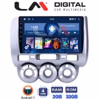 Οθόνη Multimedia LM Digital ZL4730 GPS Με BT / GPS / WiFi Για HONDA JAZZ 2002 - 2009