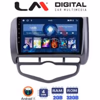 Οθόνη Multimedia LM Digital ZL4731 GPS Με BT / GPS / WiFi Για HONDA JAZZ 2003 - 2008