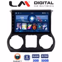 Οθόνη Multimedia LM Digital ZL4745 GPS Με BT / GPS / WiFi Για JEEP WRANGLER 2011 - 2018