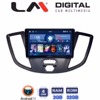 Οθόνη Multimedia LM Digital ZL4758 GPS Με BT / GPS / WiFi / GPRS Για FORD TRANSIT 2013 - 2018