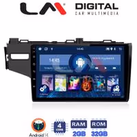 Οθόνη Multimedia LM Digital ZL4760 GPS Με BT / GPS / WiFi / GPRS Για HONDA JAZZ 2013+