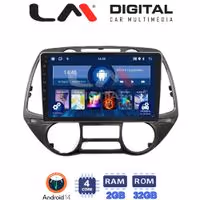 Οθόνη Multimedia LM Digital ZL4837 GPS Με BT / GPS / WiFi Για HYUNDAI i20 2008 - 2014