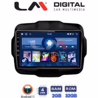 Οθόνη Multimedia LM Digital ZL4952 GPS Με BT / GPS / WiFi Για JEEP RENEGADE 2014+