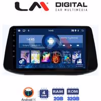 Οθόνη Multimedia LM Digital ZL4960 GPS Με BT / GPS / WiFi Για HYUNDAI i30 2018+