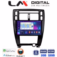 Οθόνη Multimedia LM Digital ZN4006B GPS Με Apple CarPlay / Android Auto / BT / GPS / WiFi / GPRS Για HYUNDAI TUCSON 2004 - 2010