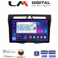 Οθόνη Multimedia LM Digital ZN4011B GPS Με Apple CarPlay / Android Auto / BT / GPS / WiFi / GPRS Για KIA PICANTO 2008 - 2011