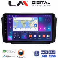 Οθόνη Multimedia LM Digital ZN4013 GPS Με Apple CarPlay / Android Auto / BT / GPS / WiFi / GPRS Για SSANGYONG REXTON 2002 - 2006