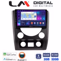 Οθόνη Multimedia LM Digital ZN4014A GPS Με Apple CarPlay / Android Auto / BT / GPS / WiFi / GPRS Για SSANGYONG REXTON 2015 - 2016