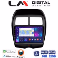 Οθόνη Multimedia LM Digital ZN4026 GPS Με Apple CarPlay / Android Auto / BT / GPS / WiFi / GPRS Για MITSUBISHI ASX 2008+