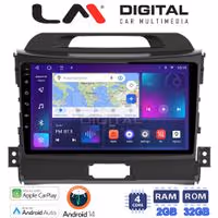 Οθόνη Multimedia LM Digital ZN4074 GPS Με Apple CarPlay / Android Auto / BT / GPS / WiFi / GPRS Για KIA SPORTAGE 2010 - 2015