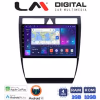 Οθόνη Multimedia LM Digital ZN4102 GPS Με Apple CarPlay / Android Auto / BT / GPS / WiFi / GPRS Για AUDI A6 1998 - 2004