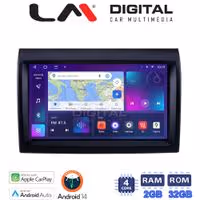 Οθόνη Multimedia LM Digital ZN4193 GPS Με Apple CarPlay / Android Auto / BT / GPS / WiFi / GPRS Για FIAT DUCATO / PEUGEOT BOXER / CITROEN JUMBER