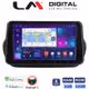 Οθόνη Multimedia LM Digital ZN4195 GPS Με Apple CarPlay / Android Auto / BT / GPS / WiFi / GPRS Για FIAT FIORINO / CITROEN NEMO / PEUGEOT BIPPER