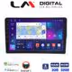 Οθόνη Multimedia LM Digital ZN4198 GPS Με Apple CarPlay / Android Auto / BT / GPS / WiFi / GPRS Για FIAT 500 2017+