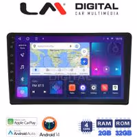 Οθόνη Multimedia LM Digital ZN4202 GPS Με Apple CarPlay / Android Auto / BT / GPS / WiFi / GPRS Για JEEP 2007+