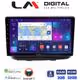 Οθόνη Multimedia LM Digital ZN4210 GPS Με Apple CarPlay / Android Auto / BT / GPS / WiFi / GPRS Για FIAT DOBLO 2002 - 2007