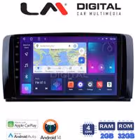 Οθόνη Multimedia LM Digital ZN4215 GPS Με Apple CarPlay / Android Auto / BT / GPS / WiFi / GPRS Για MERCEDES BENZ R-CLASS (W251) 2006 - 2014