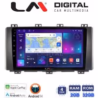 Οθόνη Multimedia LM Digital ZN4218 GPS Με Apple CarPlay / Android Auto / BT / GPS / WiFi / GPRS Για SEAT ATECA 2016