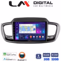 Οθόνη Multimedia LM Digital ZN4224 GPS Με Apple CarPlay / Android Auto / BT / GPS / WiFi / GPRS Για KIA SORENTO 2013 - 2020
