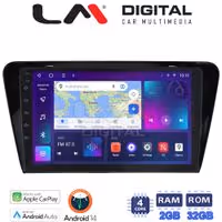 Οθόνη Multimedia LM Digital ZN4279 GPS Με Apple CarPlay / Android Auto / BT / GPS / WiFi / GPRS Για SKODA OCTAVIA 7 2013 - 2020