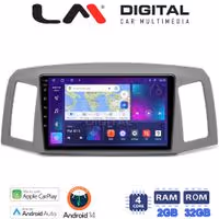 Οθόνη Multimedia LM Digital ZN4307 GPS Με Apple CarPlay / Android Auto / BT / GPS / WiFi / GPRS Για JEEP GRAND CHEROKEE 2004 - 2011