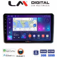 Οθόνη Multimedia LM Digital ZN4312 GPS Με Apple CarPlay / Android Auto / BT / GPS / WiFi / GPRS Για MITSUBISHI OUTLANDER 2001 - 2006