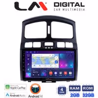 Οθόνη Multimedia LM Digital ZN4317 GPS Με Apple CarPlay / Android Auto / BT / GPS / WiFi / GPRS Για HYUNDAI SANTA FE 2000 - 2006