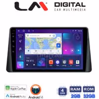 Οθόνη Multimedia LM Digital ZN4357 GPS Με Apple CarPlay / Android Auto / BT / GPS / WiFi / GPRS Για FORD FOCUS 2019+