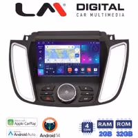 Οθόνη Multimedia LM Digital ZN4362D GPS Με Apple CarPlay / Android Auto / BT / GPS / WiFi / GPRS Για FORD KUGA 2013 - 2019 / C-MAX 2011 - 2019 Με NAVI