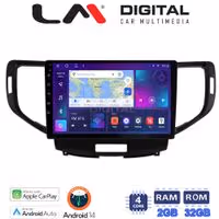 Οθόνη Multimedia LM Digital ZN4363 GPS Με Apple CarPlay / Android Auto / BT / GPS / WiFi / GPRS Για HONDA ACCORD 2008 - 2013
