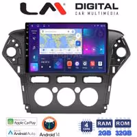 Οθόνη Multimedia LM Digital ZN4368 GPS Με Apple CarPlay / Android Auto / BT / GPS / WiFi / GPRS Για FORD MONDEO 2010 - 2013